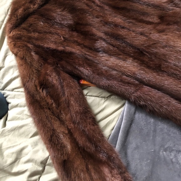VTG Full length Muskrat Fur Size xS/S Fully Lined - Picture 4 of 14